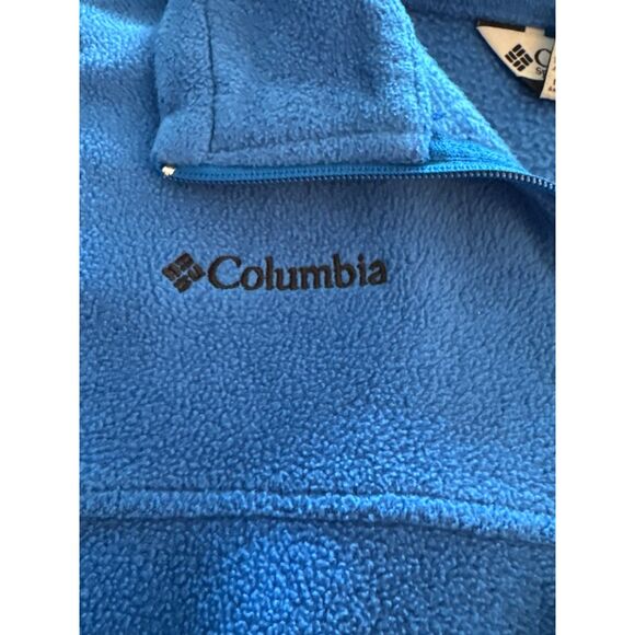 Blue and Black Youth Columbia Zip UP Jacket Size18/20 - Picture 2 of 4